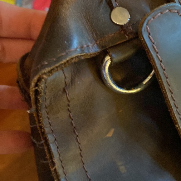 Kattee leather vintage briefcase 17x14x8” - Picture 14 of 17